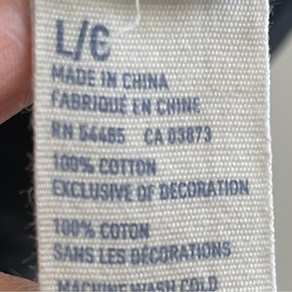 AMERICAN Eagle Oversized Cargo Utility Blue Military Spring Hooded Jacket - Picture 9 of 9